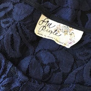 Free People Lace Babydoll Dress